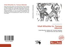 Vitali Klitschko Vs. Tomasz Adamek kitap kapağı