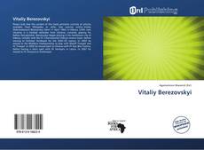 Portada del libro de Vitaliy Berezovskyi