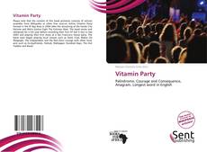 Capa do livro de Vitamin Party 