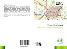 Bookcover of Vitan, Bucharest