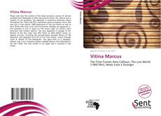 Capa do livro de Vitina Marcus 