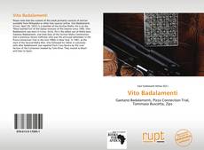 Copertina di Vito Badalamenti