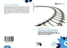 Portada del libro de Vito Cruz LRT Station