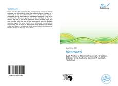 Portada del libro de Vitomarci