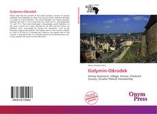 Portada del libro de Gołymin-Ośrodek