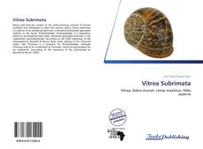 Capa do livro de Vitrea Subrimata 