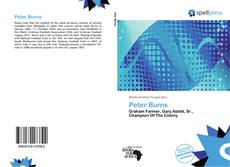 Buchcover von Peter Burns