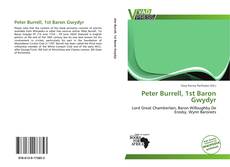 Capa do livro de Peter Burrell, 1st Baron Gwydyr 