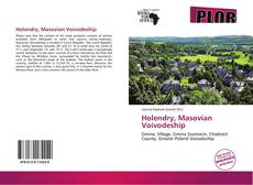 Buchcover von Holendry, Masovian Voivodeship