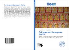 Sri Jayawardenapura Kotte kitap kapağı