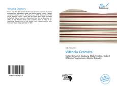 Portada del libro de Vittoria Cremers