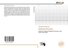 Bookcover of Vittoria Puccini