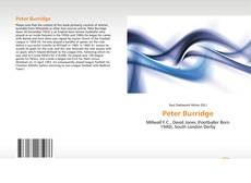 Buchcover von Peter Burridge