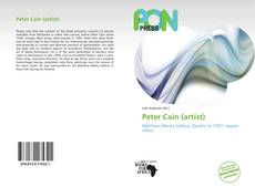 Bookcover of Peter Cain (artist)