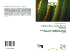 Portada del libro de Vittorio Emanuele (Rome Metro)