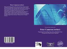 Portada del libro de Peter Cameron (writer)