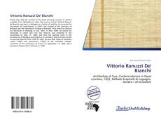 Vittorio Ranuzzi De' Bianchi kitap kapağı