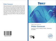 Capa do livro de Peter Canavan 