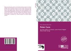 Capa do livro de Peter Care 