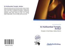 Capa do livro de Sri Kalikambal Temple, Ambur 