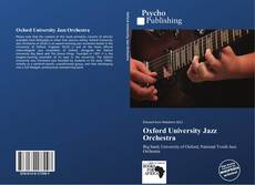 Bookcover of Oxford University Jazz Orchestra