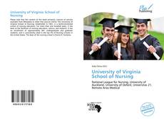 Portada del libro de University of Virginia School of Nursing