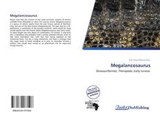 Capa do livro de Megalancosaurus 