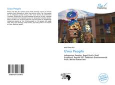 Bookcover of U'wa People