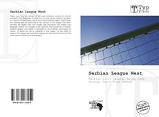 Capa do livro de Serbian League West 