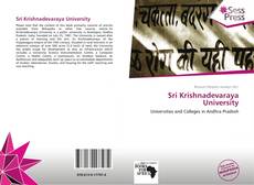 Bookcover of Sri Krishnadevaraya University