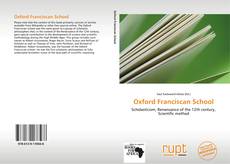 Capa do livro de Oxford Franciscan School 