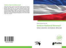 Serbian National Renewal kitap kapağı