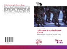 Buchcover von Sri Lanka Army Ordnance Corps