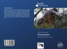 Couverture de Mosasaurinae