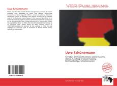 Uwe Schünemann kitap kapağı