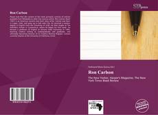 Portada del libro de Ron Carlson