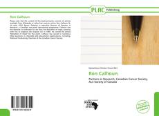 Portada del libro de Ron Calhoun