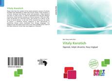 Buchcover von Vitaly Korotich