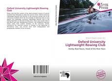 Oxford University Lightweight Rowing Club的封面