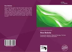 Buchcover von Ron Bolotin