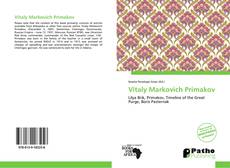 Bookcover of Vitaly Markovich Primakov