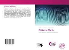 Portada del libro de Welton Le Marsh