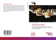 Capa do livro de Vitaly Samoshko 