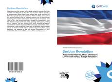 Portada del libro de Serbian Revolution