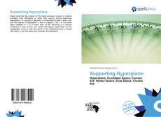 Bookcover of Supporting Hyperplane