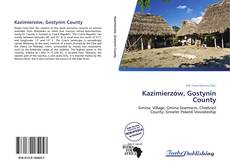 Capa do livro de Kazimierzów, Gostynin County 