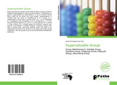 Supersolvable Group kitap kapağı