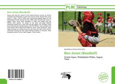 Capa do livro de Ron Jones (Baseball) 