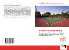 Couverture de Wembley Championship