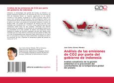 Bookcover of Análisis de las emisiones de CO2 por parte del gobierno de Indonesia